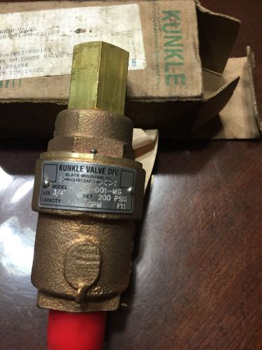 Fire sprinkler kunkle valve 3/4 inch pressure service for sale