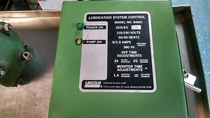 LINCOLN LUBRICATION SYSTEM WITH CONTROLS