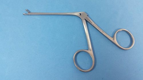 Hartman-Herzfield Ear Forceps 3mm Cup 3&#034; Shaft German Stainless + Case ENT Sinus