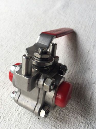 WORCESTER FLOWSERVE BALL VALVE 1/2&#034; 4466PTBW4 V58 R2 STAINLESS STEEL CWP1440 NEW