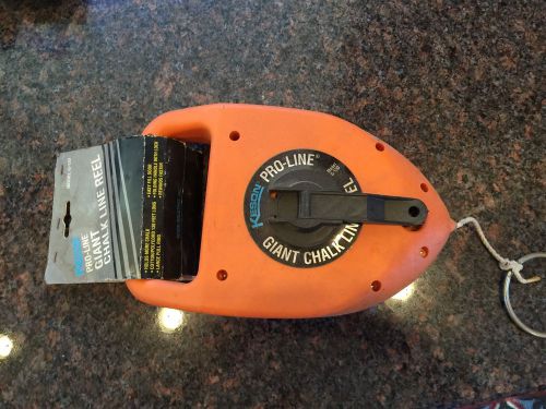 Keson pro giant chalk line. masonry layout construction 130 &#039; g130 for sale