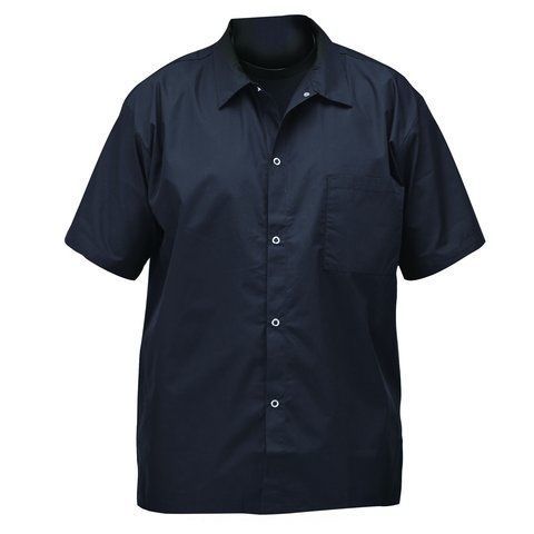 Winco UNF-1KS, Chef Shirt, Black, S