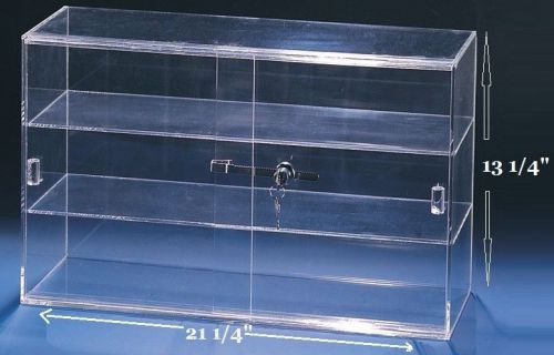 SLIDING DOOR ACRYLIC CASE SHOWCASE DISPLAY CASE COUNTER TOP DISPLAY CABINET DEAL