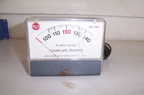 RCA POWER LINE MONITOR MODEL WV-120A