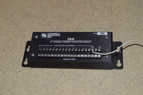 CAMPBELL SCIENTIFIC INC CE8 8-CHANNEL CURRENT EXCITATION MODULE (CS10)