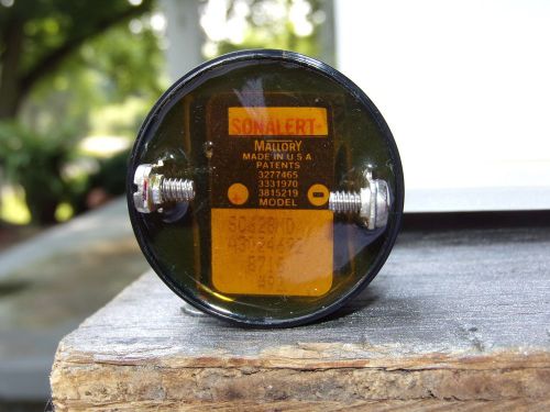 Mallory Sonalert SC628MD New Old Stock Audio Indicator Buzzer Siren Alert Alarm