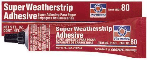 WEATHERSTRIP ADHESIVE,5 OZ