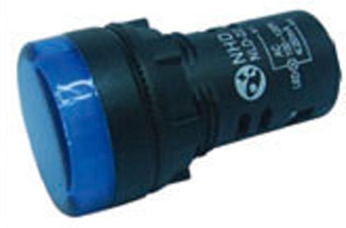 NHD NLD22-S (Blue) Pilot Lamp Flush Head