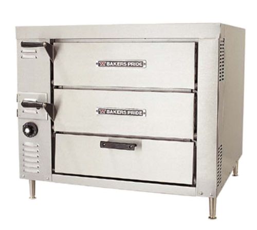 Bakers pride gp-62hp gas double deck 30&#034;w x 26&#034;d countertop pizza oven for sale