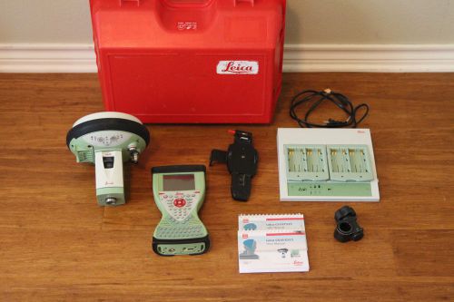 Leica Viva GS15 GPS GNSS Glonass Network VRS Rover RTK Setup w/ CS15 Collector