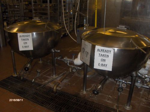 GROEN STEAM JACKETED KETTLES