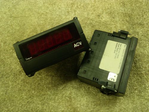 Simpson Electric co. F-45-2-54-0 Digital Panel Meter, AC Current 220 200 v. ACV