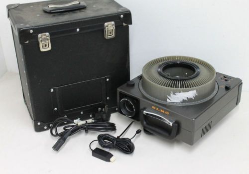 ELMO Omnigraphic 253AF Desktop Slide Kodak Manual Projector Doctor-Optics Lens