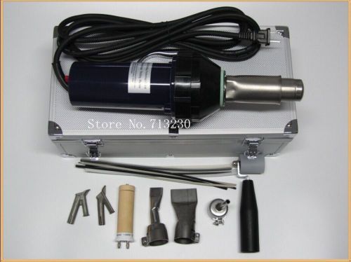 Hot Air Torch Plastic Welding Gun Welder Pistol 1600W110V+element+roller 10 in 1