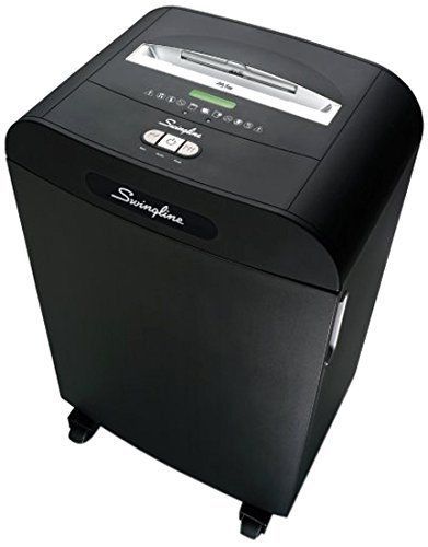 Swingline jam free paper shredder, 22 sheets, strip-cut, 10-20 users, ds22-19... for sale