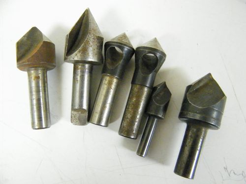 6 Machinist Tool Bits Countersinking Bits