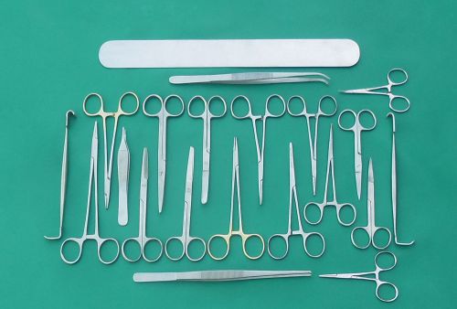 Plastic surgery set 82 pcs doctor surgery surgical instruments for sale