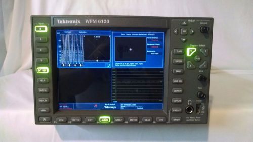 TEKTRONIX WFM6120 VIDEO SD HD WAVEFORM MONITOR