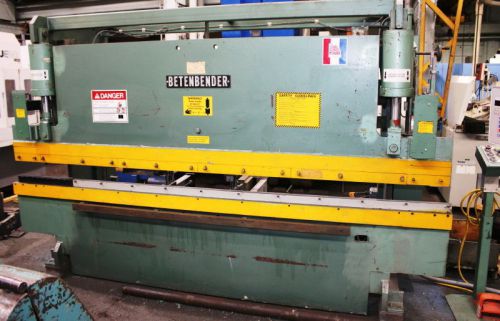 70 ton 120&#034; bed betenbender 10-70 press brake, cnc 150 single axis automec autog for sale