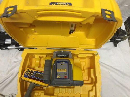 Spectra Precision LL300N Self Leveling Laser w/ Tripod, HL450 Receiver *NICE*