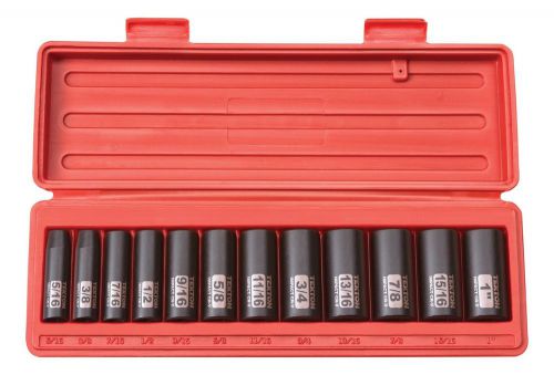 Tekton 47920 3/8-inch drive deep impact socket set 5/16-1-inch inch cr-v 6-po... for sale