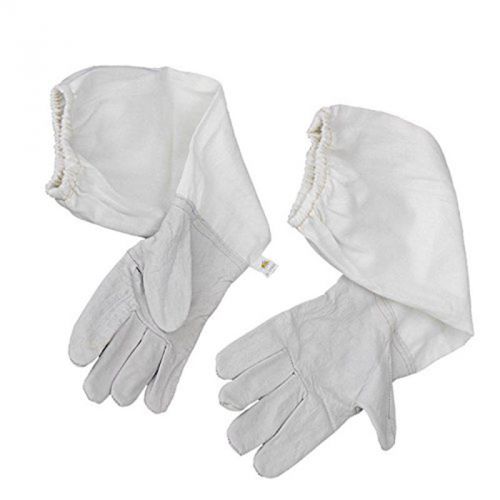 Long sleeve goatskin mesh bee gloves beekeeping gloves beekeeping tool for sale