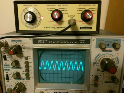 Heath SG-1271 Function Generator - Tested.  Schlumberger (#1)