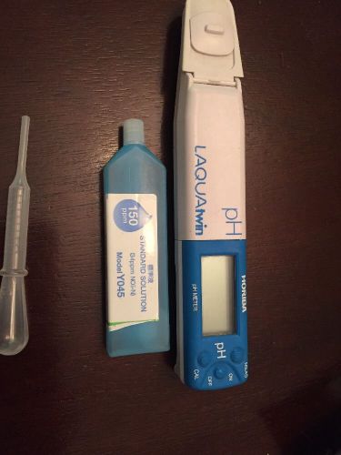 Horiba pH-11 LAQUAtwin Compact pH Meter, Range 0.1pH ,for soil,cream,milk,liquid