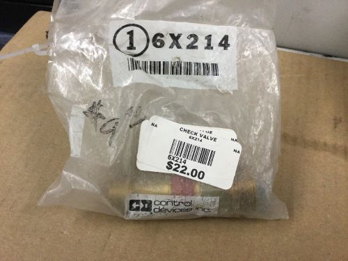 Air Compressor Check Valve 6X214 New In Bag