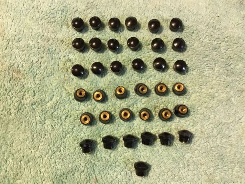 37 vtg binding post lot  knob nut terminal hh smith eby ham radio potentiometer for sale