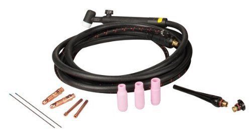 Thermal arc w4012500 victor 17v tig torch package stick kit,10ft w/box for sale