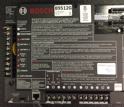 Bosch B9512G