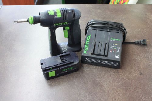 Festool C12  Cordless Drill w/ Charger