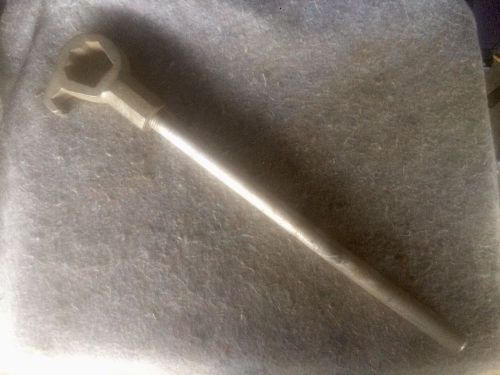 Valve Fire Equipment Heavy Duty Adjustable Hydrant Wrench 18&#034; Aluminum