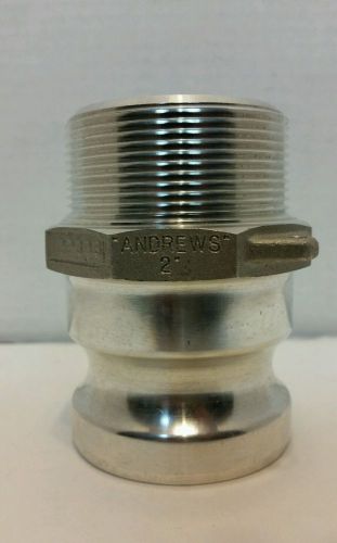 NEW ANDREWS MALE HOSE CONNECTOR 2&#034; ALUMINUM 200-F-AL