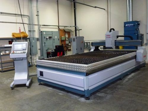 USED 82&#034; X 161&#034; DURMA PLC2040 HI-DEFINITION CNC PLASMA CUTTER  NEW 2010