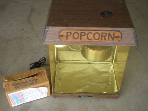 Star Manufacturing Model 39D Commercial Star Popcorn Machine Popper Good Shape