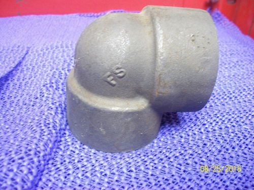 FORGED STEEL 1-1/4&#034; 3000# SOCKET WELD 90 DEG ELBOW A105