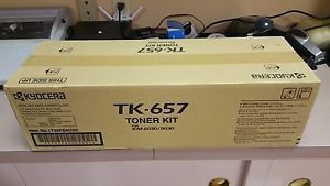 KYOCERA ORIGINAL GENUINE TK-657 TONER  KIT..BRAND NEW IN BOX KM-6030/8030