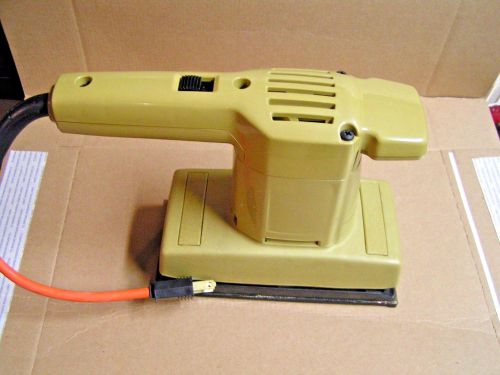 Vintage B &amp; D Black &amp; Decker Finishing Sander 7404 Orbital Action S S Kresge Co.