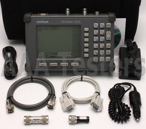 Anritsu Site Master S251C Cable Antena SiteMaster w/ Option 5 S251-C S251