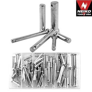 Neiko 60 Pieces Clevis Pin Assortment - SAE