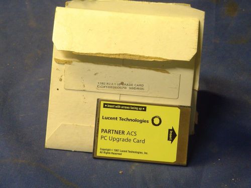 Lucent technologies Partner ACS PC upgrade card