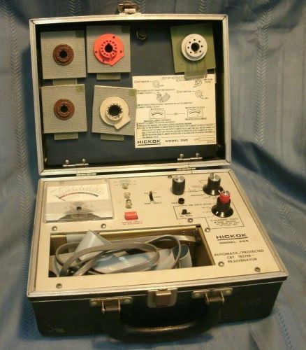 VINTAGE HICKOK 265 AUTOMATIC PROTECTED CRT TUBE TESTER REJUVENATOR