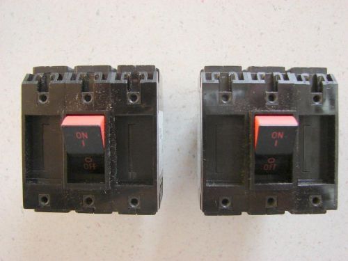 Airpax 3-pole 62.5 amp panel mount ielbxk111-1-61-50.0-d-n3-v circuit breaker for sale
