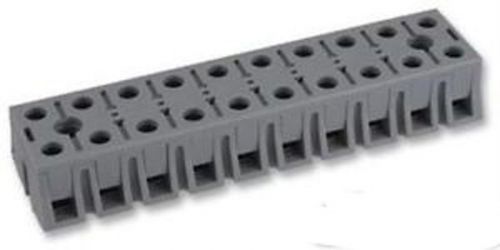 Terminal Block,Barrier,Marathon 0987-RZ-TC-10,81F3741,10POS,24-8 AWG,Made in USA