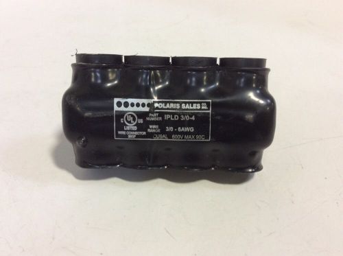 Nsi polaris ipld 3/0-4 four port wire connector cu9al 90c 600v for sale