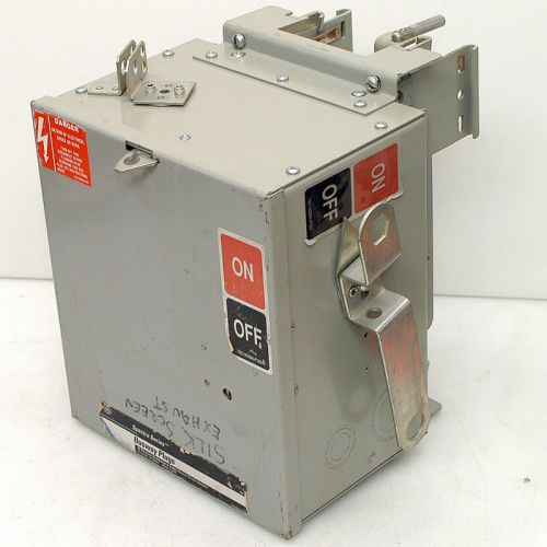 Ge spectra sb422rg busway bus plug flex-a-plug 60a 240v 3ph switch 10hp fused for sale