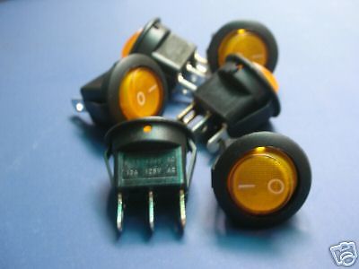 2,illuminated led indicator light car/boat/truck/marine rocker switch 12v,y8c for sale