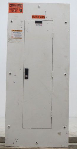 WESTINGHOUSE PRL1 100A AMP 208/120VAC BREAKER DISTRIBUTION PANEL B282300